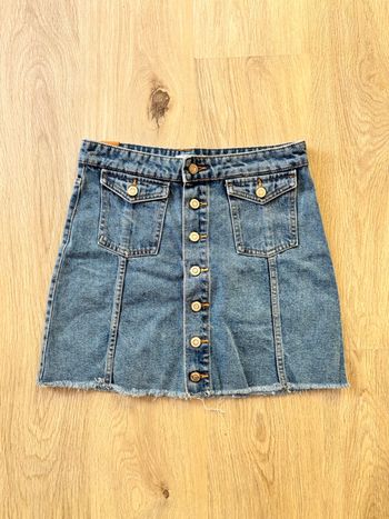 Jupe en jean clair Zara - Taille M 