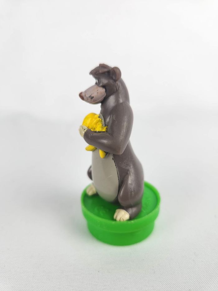 Figurine Baloo Disney - Le Livre de la Jungle - Bouchons de Smarties Vintage - photo numéro 4
