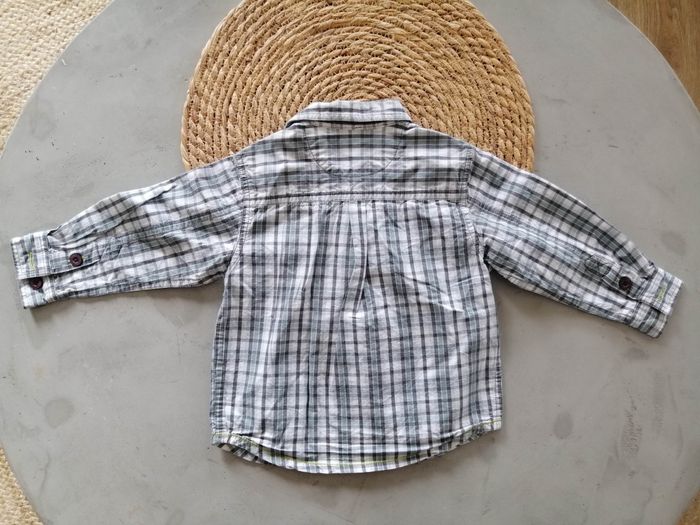 Chemise manches longues, très bon état, taille 2 ans marque Sergent Major - photo numéro 4
