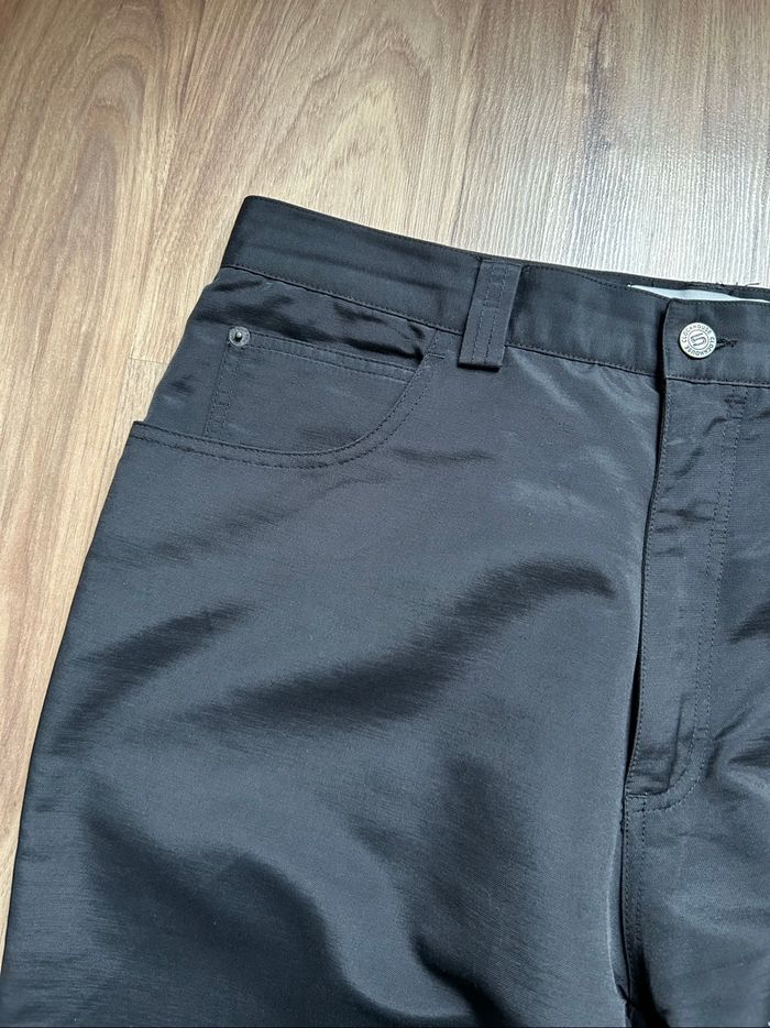 Pantalon noir uni texturé Homme Clockhouse Tailles 42-44 - photo numéro 3