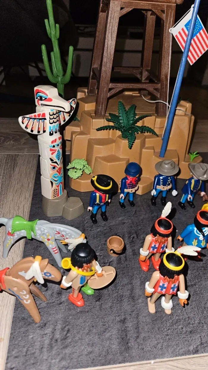 Indien et nordistes playmobil - photo numéro 5