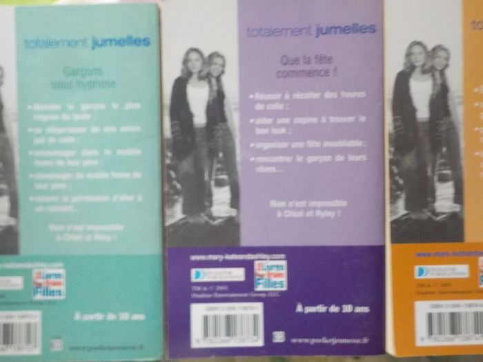 TOTALEMENT JUMELLES N° 1 2 3 6 Mary-Kate et Ashley OLSEN Ed. Pocket Jeunesse - photo numéro 3