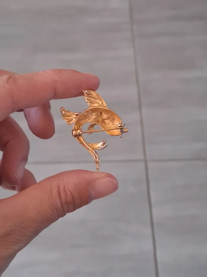 Broche vintage poisson - photo numéro 7
