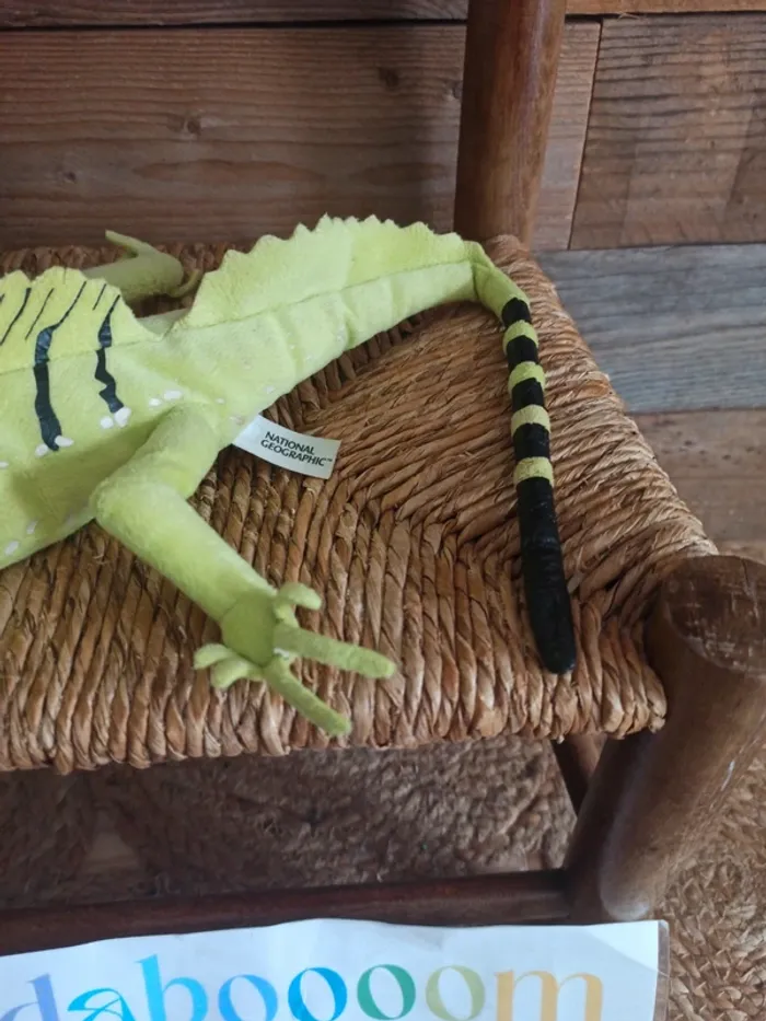 Peluche iguane national Geographic tbe - photo numéro 3