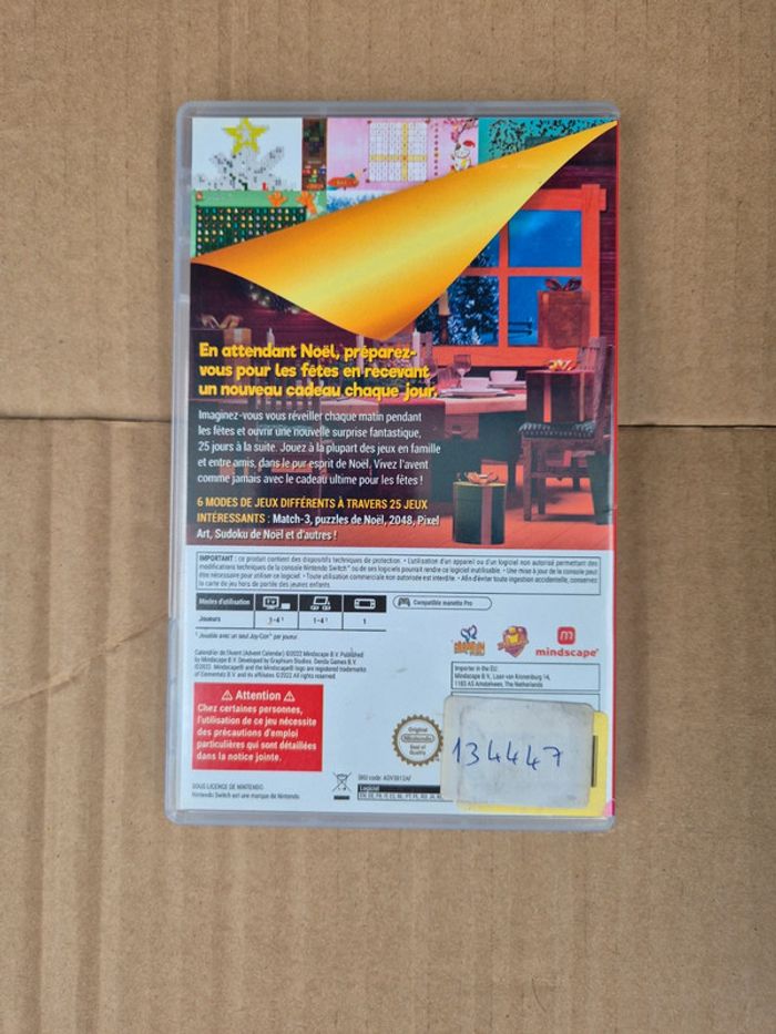Calendrier de l'Avent pour Nintendo Switch - photo numéro 2