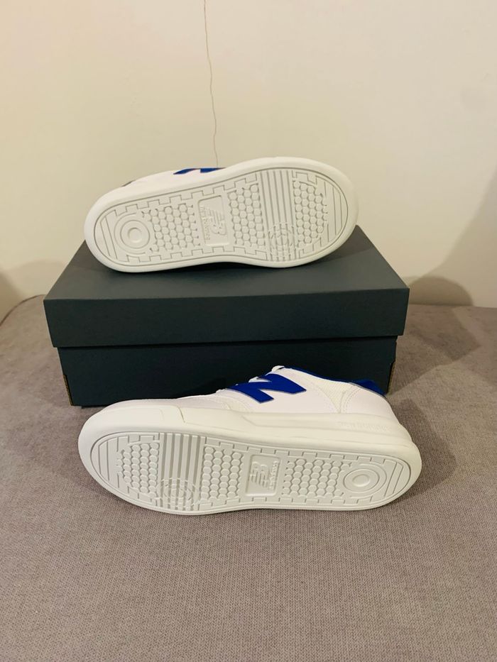 Basket new balance 300 blanc et bleu - photo numéro 6