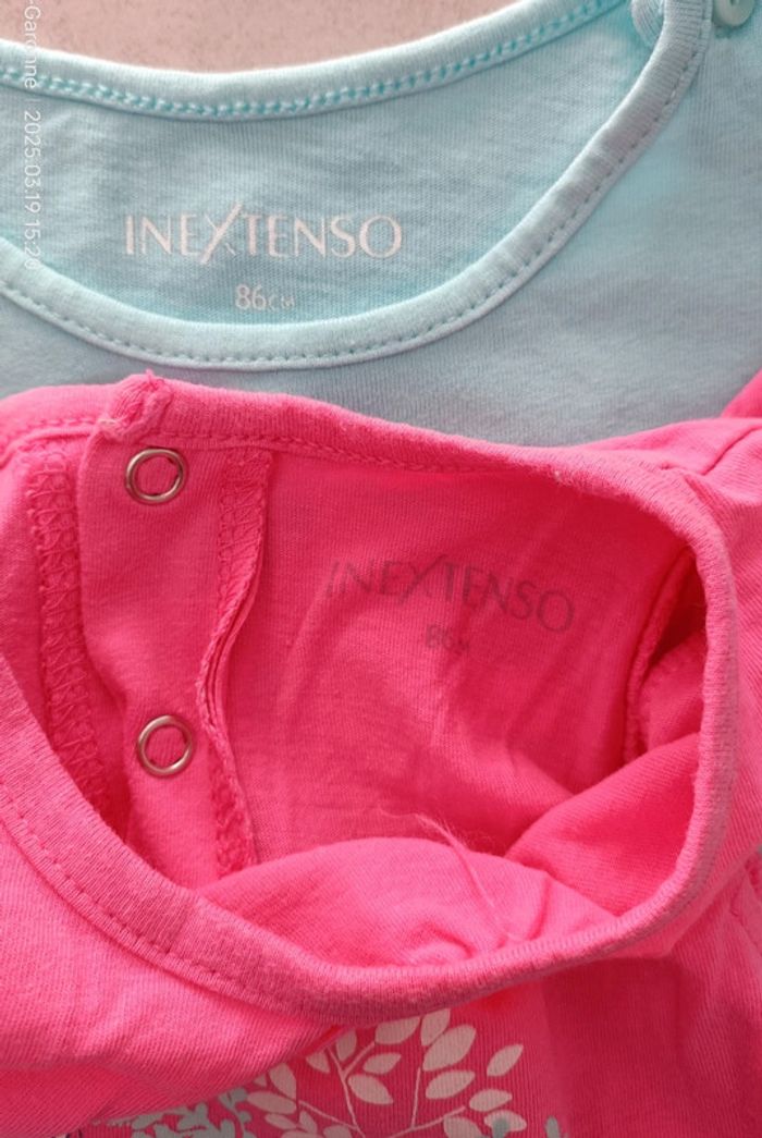 Lot de 2 tee shirt été fille - 24 mois - photo numéro 6