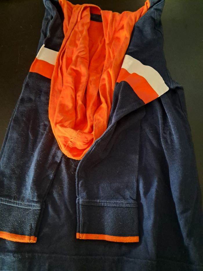 Sweat fin bleu marine gemo garçon taille 4 ans - photo numéro 2