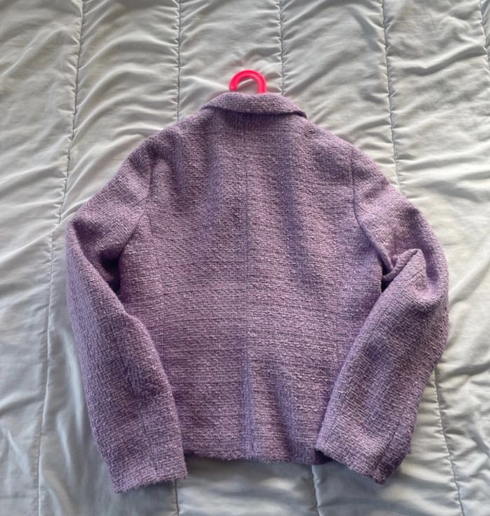 Blazer Zara mauve - photo numéro 4