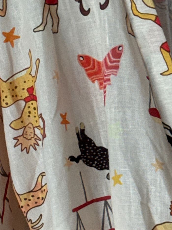 Robe courte cache cœur à motif t 38 - photo numéro 3