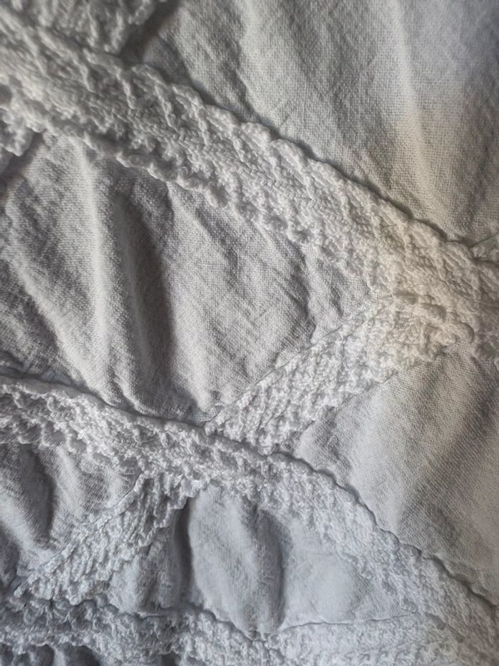 Magnifique sur chemise ou Petit blouson léger La Cotonnière T4 blanche - photo numéro 4