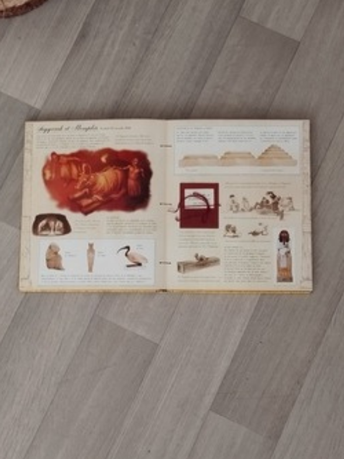 Livre Egyptologie élégante édition illustrée avec pop up - 7647007279 - photo numéro 5