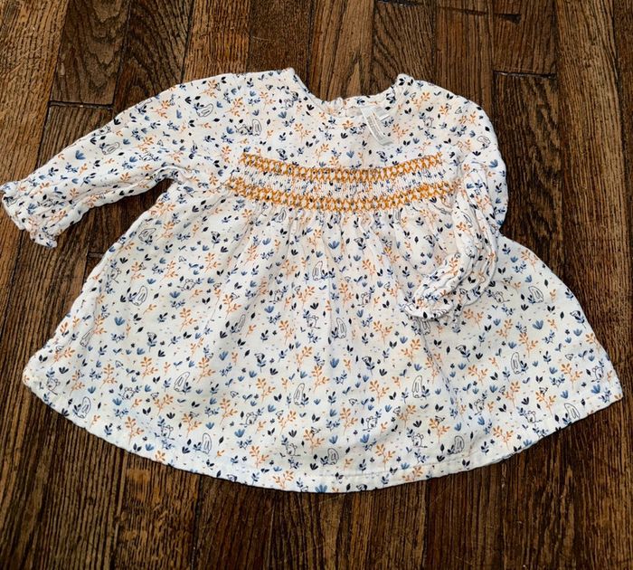 Robe orchestra Motifs lapins 1 mois