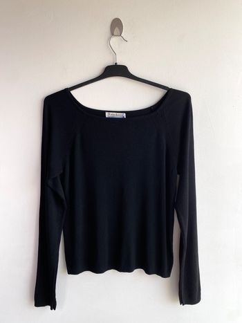 Pull en maille noir Tavia Lucci