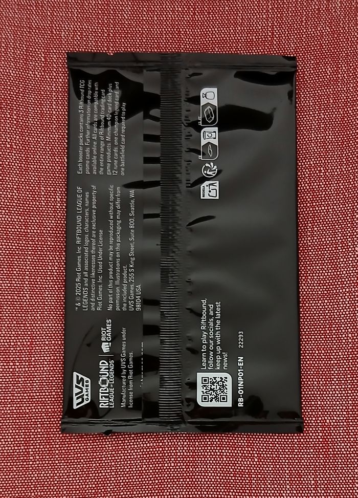 RIFTBOUND Booster Nexus Night – 1ère édition Origins (SCELLÉ) - photo numéro 2