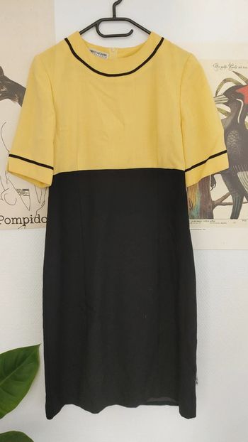 Robe bicolore
