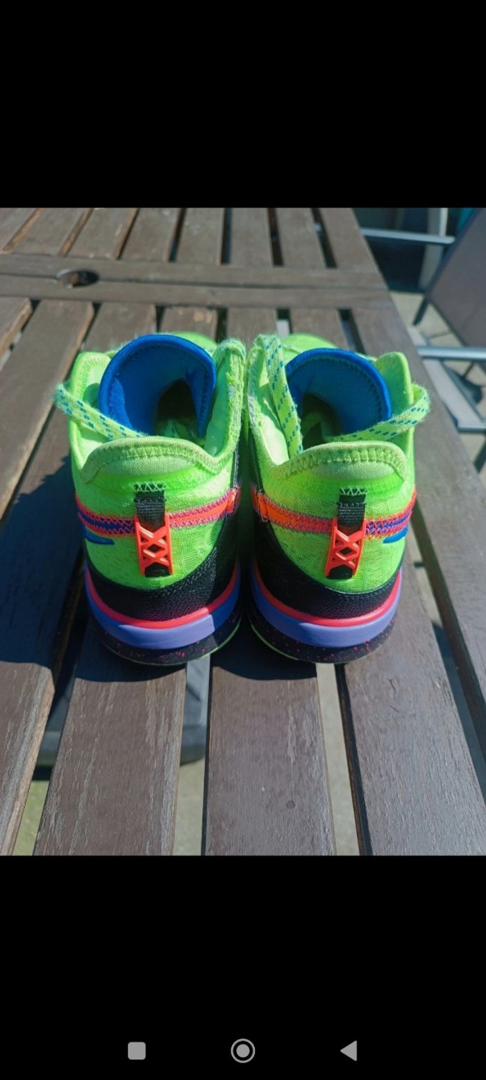 Nike Zoom Lebron NXXT Gen glitch vert fluo - photo numéro 2