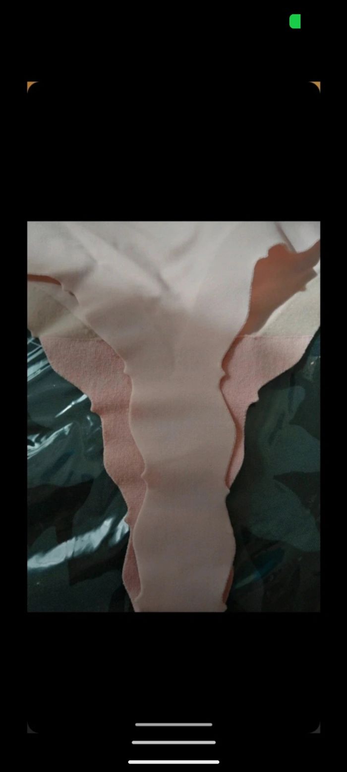 Lot de 4 strings Playtex vintage vieux rose. Taille 42/44 - photo numéro 4