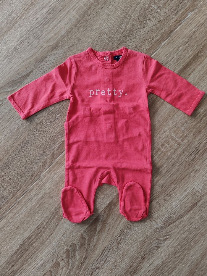 Lot pyjama léger 1 pièce Kiabi 1 mois - photo numéro 6