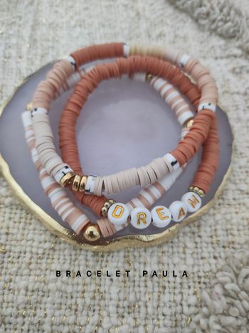 Lot Bracelets perles heishi