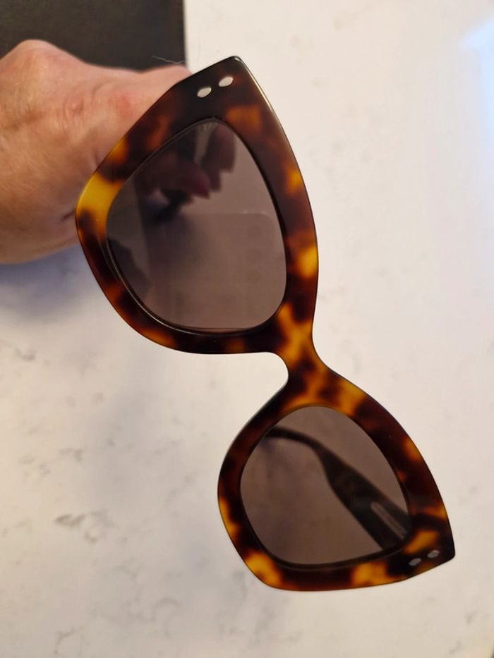 Isabel Marant lunettes de soleil écaille - photo numéro 4