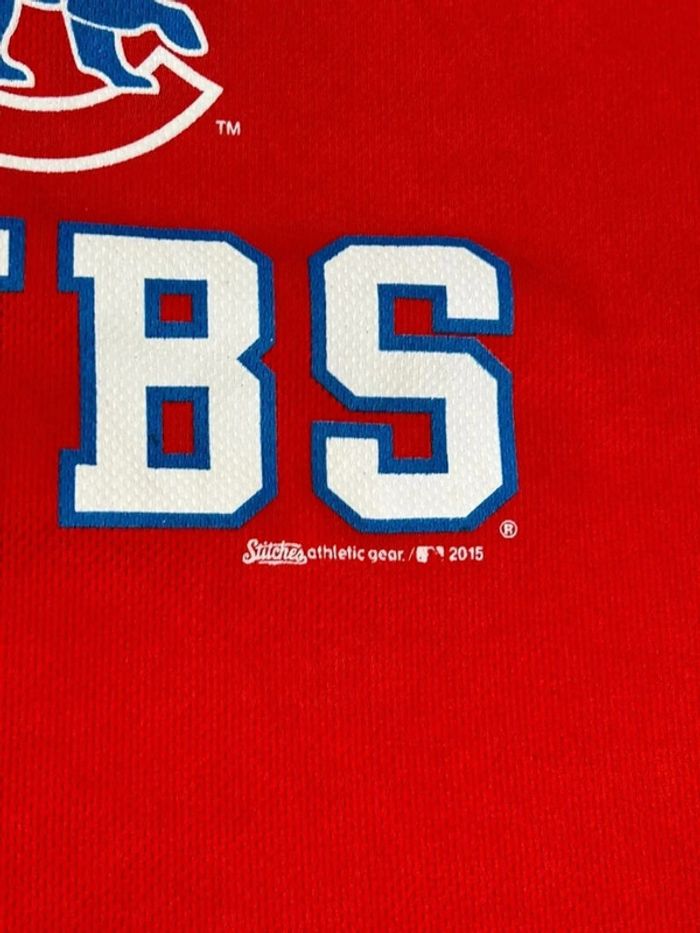 Maillot MLB Chicago Cubs Rouge True Fan - Taille M - photo numéro 7