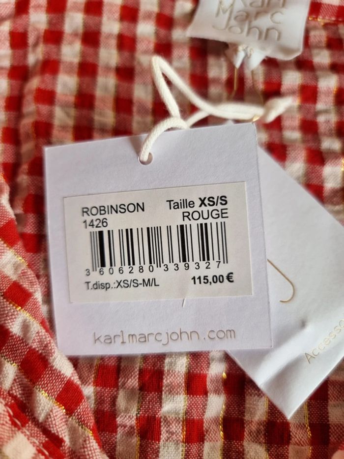 Karl Marc John robe rouge Robinson * taille S * - photo numéro 13