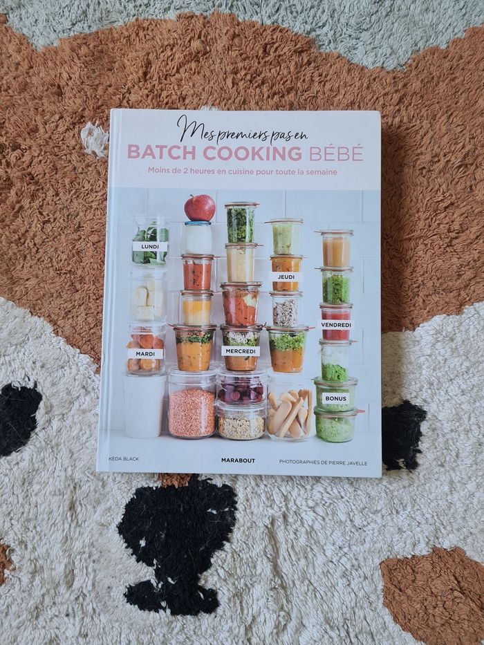 Mes premiers pas en batch cooking bébé