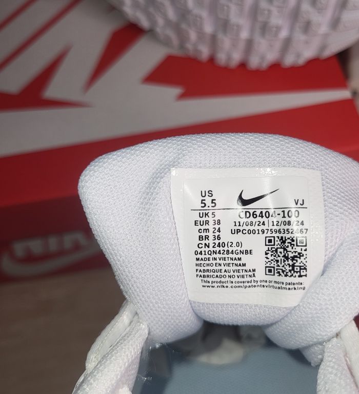 Nike P-6000 Triple White, Taille 38 - photo numéro 3