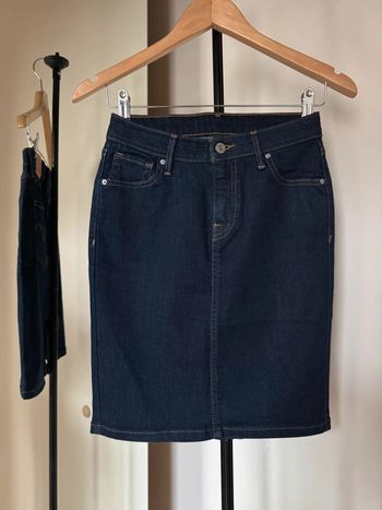 Jupe taille haute en jean w23 Levis