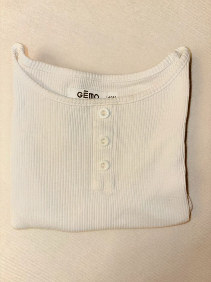 Débardeur blanc 18 mois