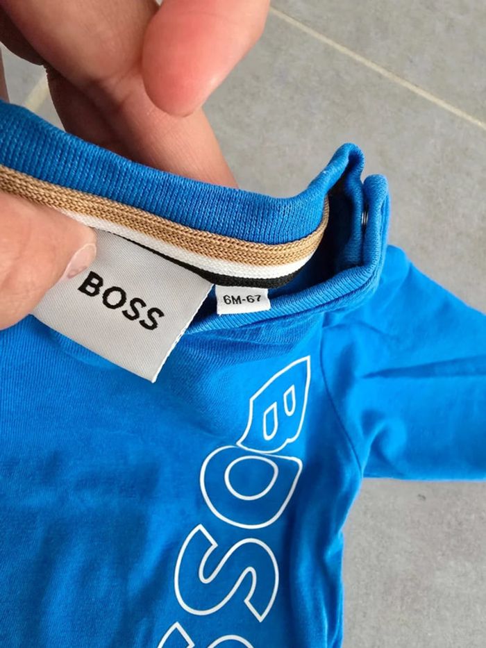 Tee shirt manches longues BOSS - photo numéro 3
