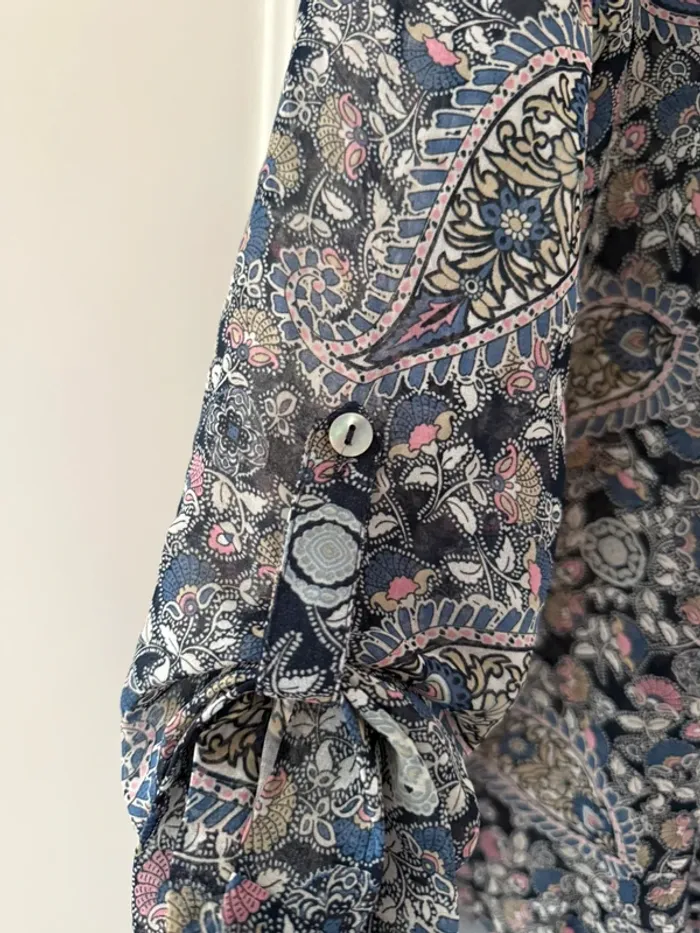 Superbe blouse fluide fleurie Esprit 🌸 L 40 - photo numéro 9