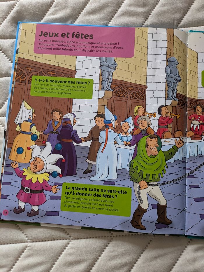 Lot de 2 livres thème Châteaux forts - photo numéro 9
