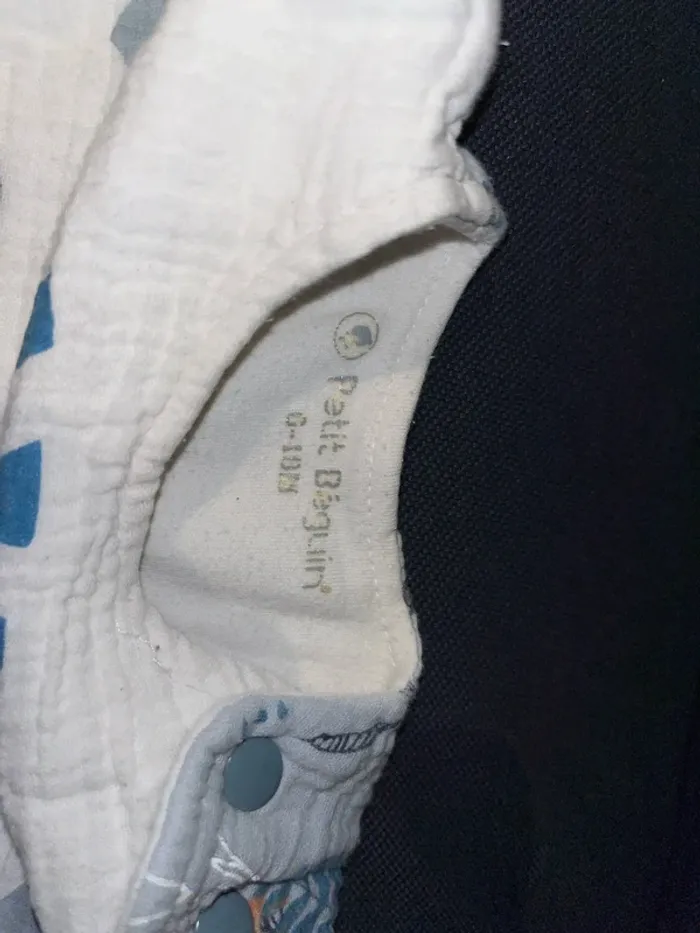 Gigoteuse turbulette petit Beguin 100% coton TOG 1.0 croco jungle - photo numéro 2