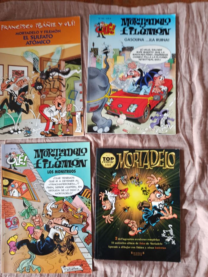 Lot de 6 BDs Mortadelo en espagnol - photo numéro 3