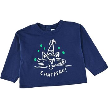 T-Shirt à manches longues 24 mois en coton Petit Bateau
