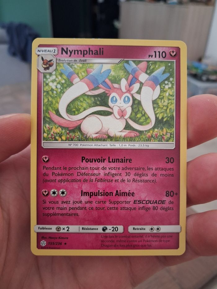 carte Pokémon Nymphali 155/236