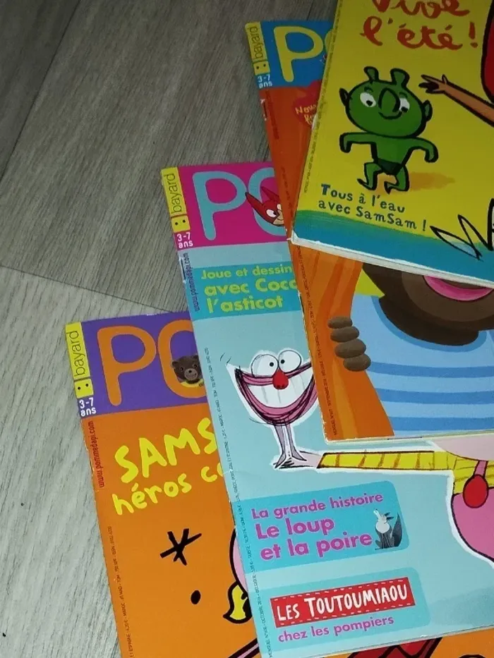 Lot de 7 magazines Pomme d’Api année 2016 L013 - photo numéro 6