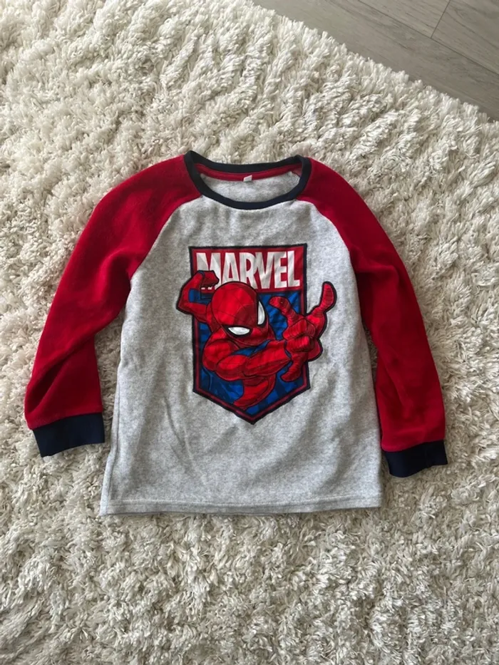 Mot 2 Haut pyjama taille 7 ans / 8 ans Sergent Major et CA - photo numéro 2