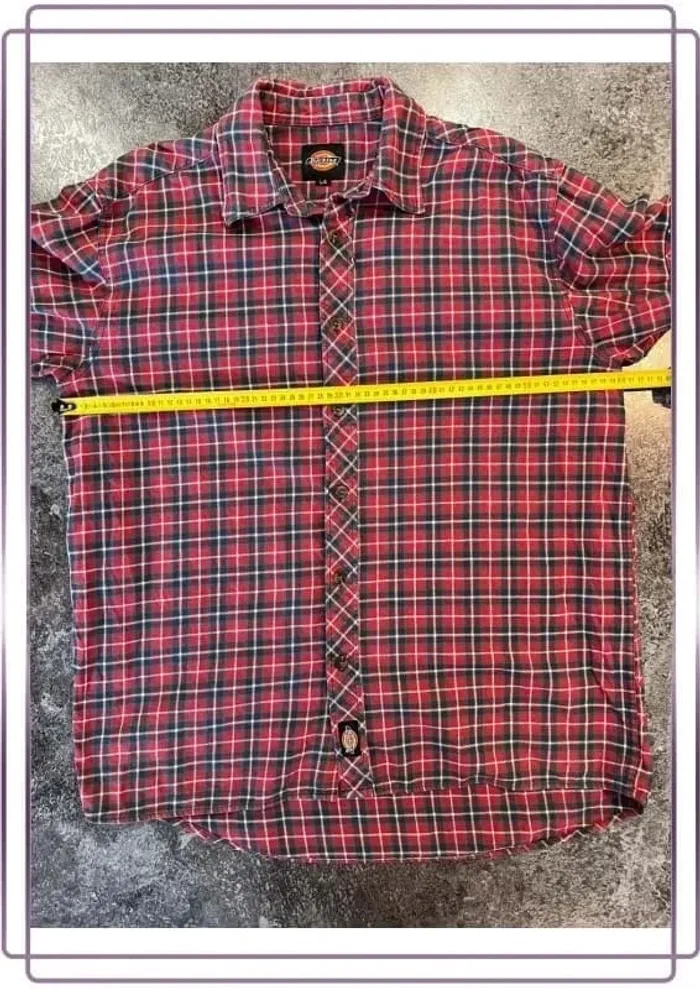 Chemise carreaux homme Dickies L Men shirt - Herrenhemd - Camicia uomo - photo numéro 6