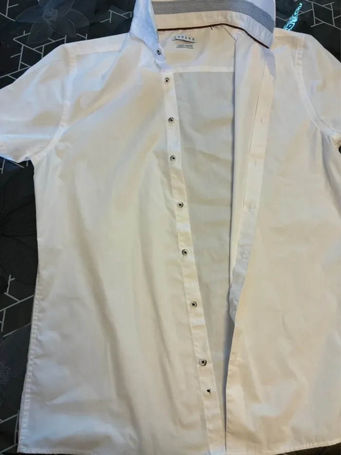 Chemise blanche manche courte - photo numéro 2