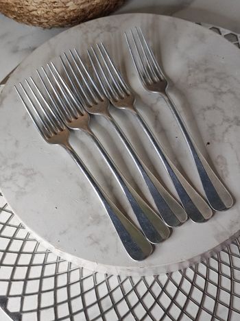 Couverts anciens aluminonickel