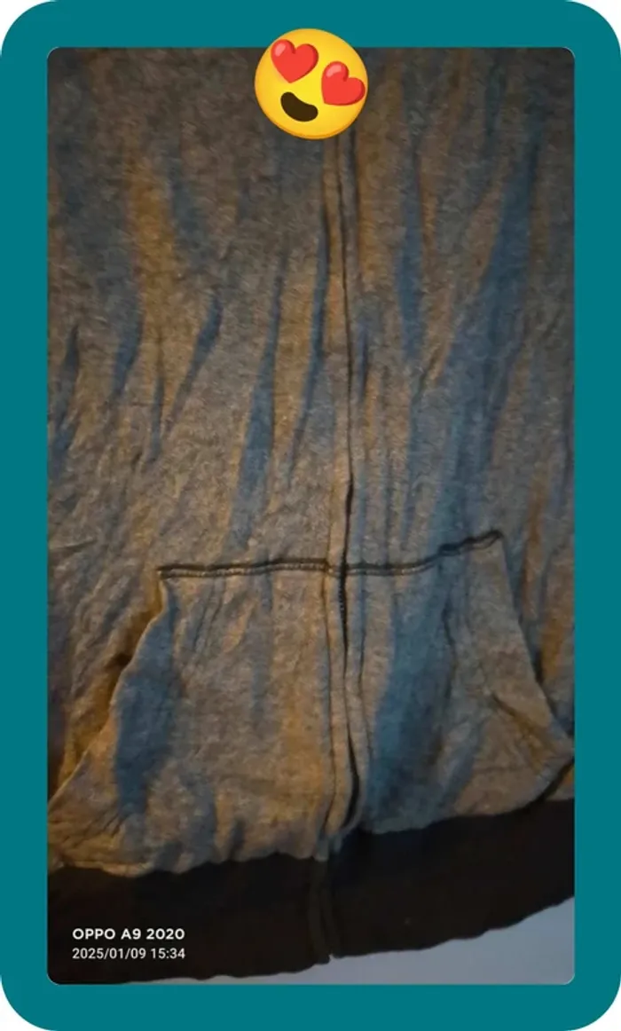 Sweat à capuche femme, vintage - photo numéro 5