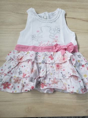 Robe bébé fille lulu castagnette 3mois