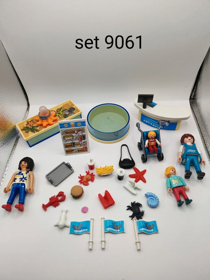 Boutique de l'aquarium playmobil 9061