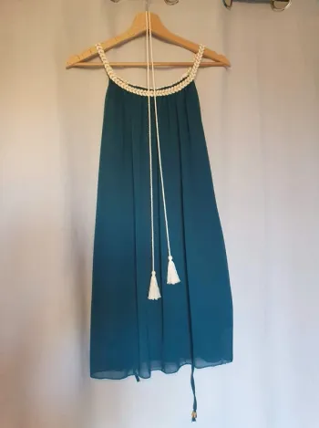 Robe été bleu