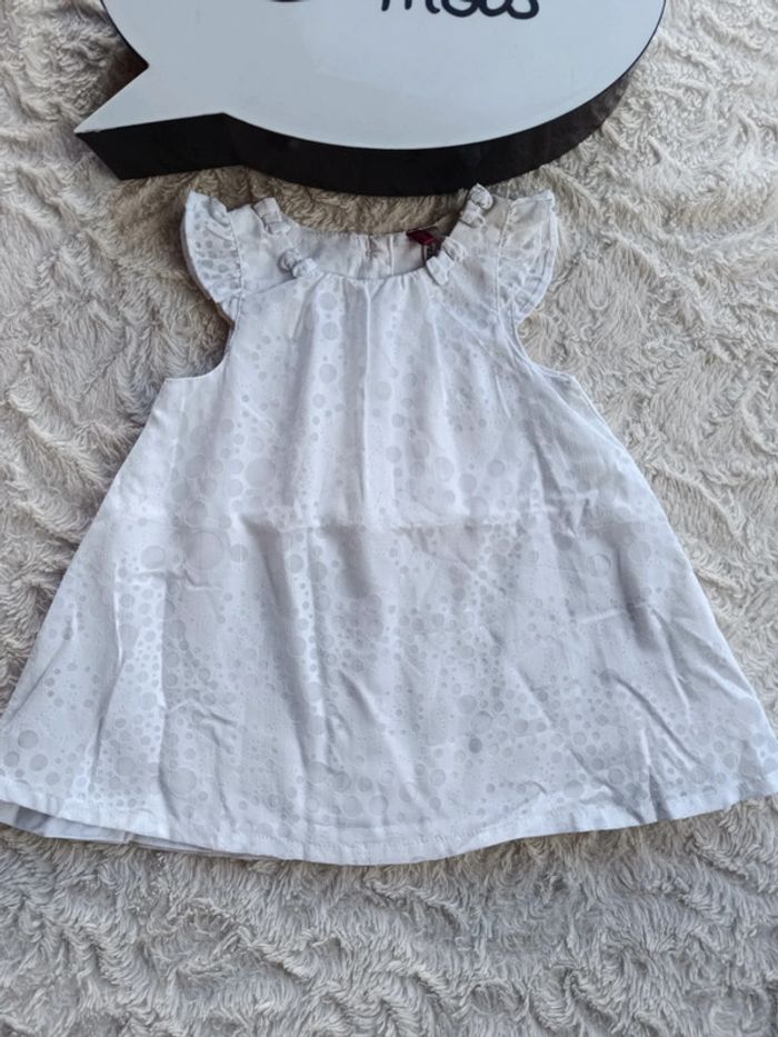 Robe de cérémonie fête anniversaire mariage Noël Fille 3 mois Orchestra Pomme Framboise - photo numéro 2