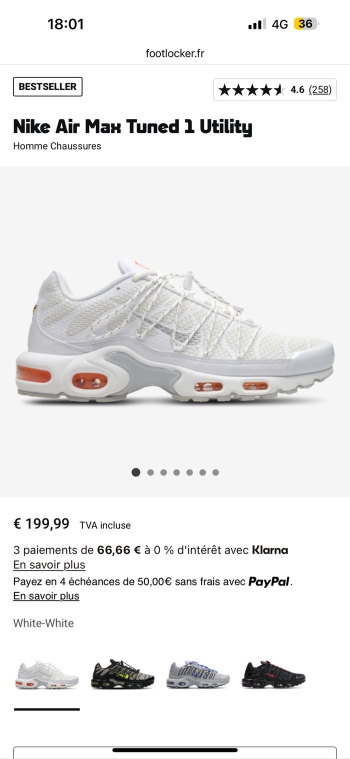 Nike Air Max Tuned 1 Utility – Neuf avec boîte - photo numéro 10