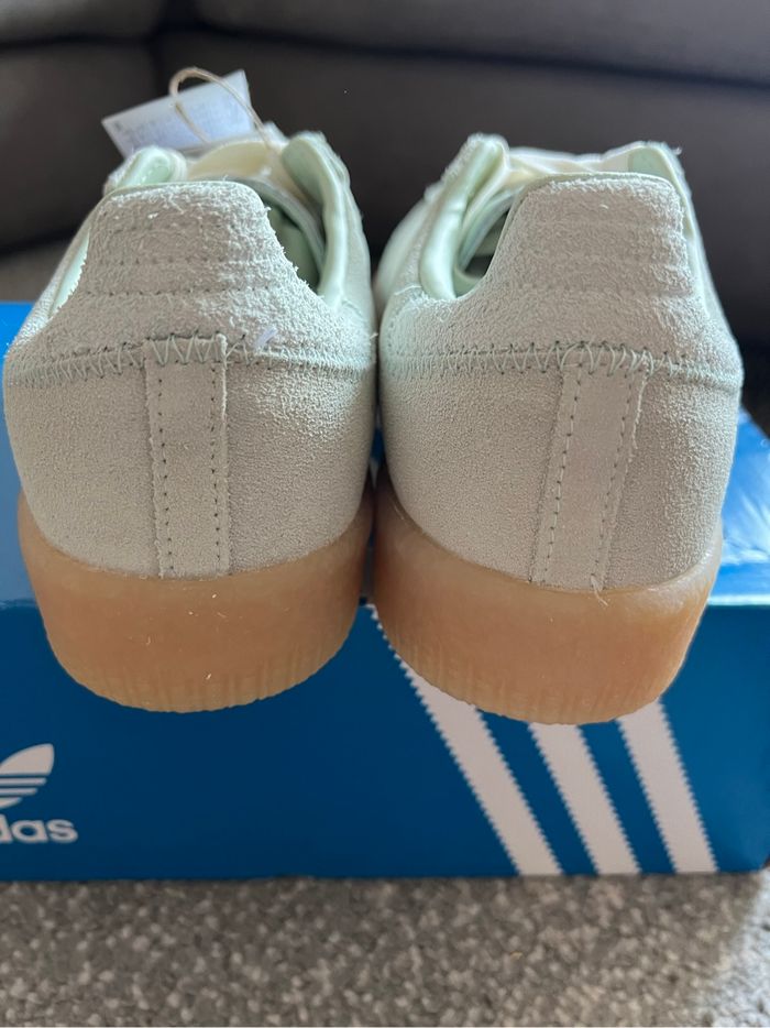 Adidas Sambae Linen Green Gum - photo numéro 6